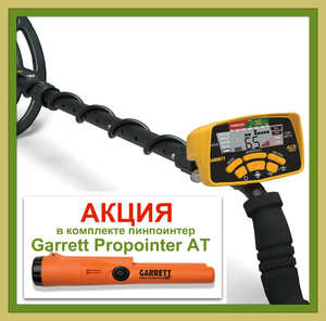 Металлоискатель Garrett ACE 300i + Garrett Propointer AT