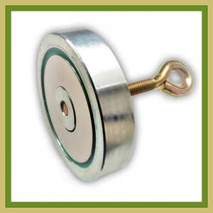 Поисковый магнит "ЗУБР" F300 односторонний